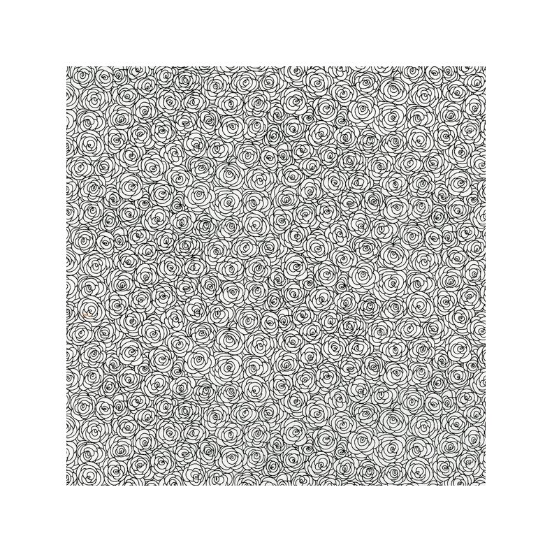 Tone-i-tone basisstof - Rose Petals - Zebra