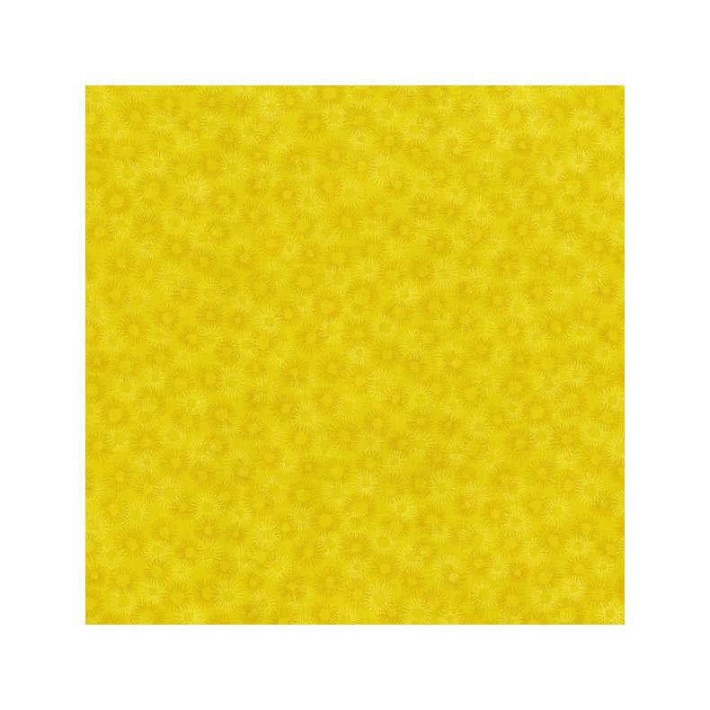 Tone-i-tone basisstof - Deconstructed Dandelions - Daisy