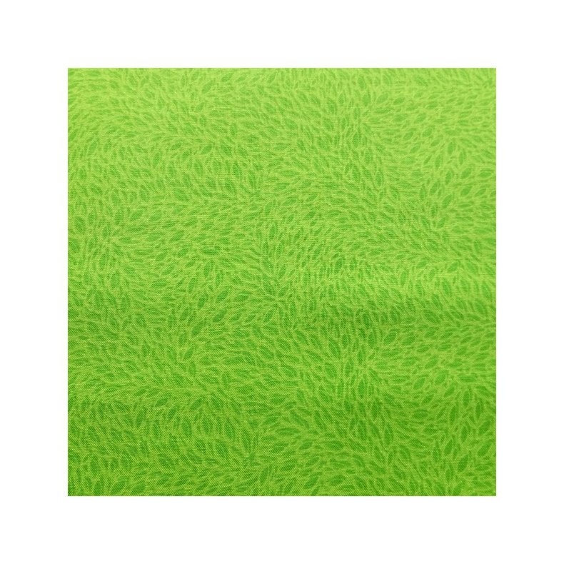 Tone-i-tone basisstof - Leaves In Motion - Lime