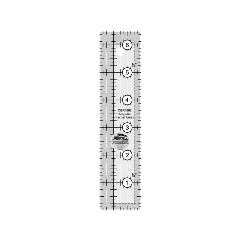 Patchworklineal - Rektangul�r 1� x 6� Inch