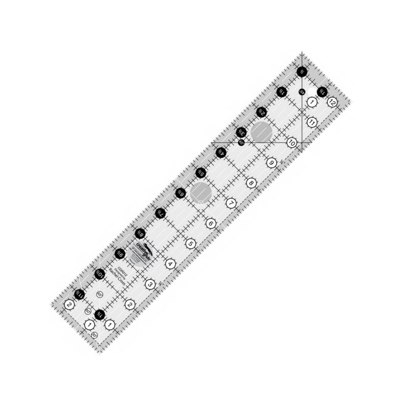 Patchworklineal - Rektangul�r 2� x 12� inch Lineal