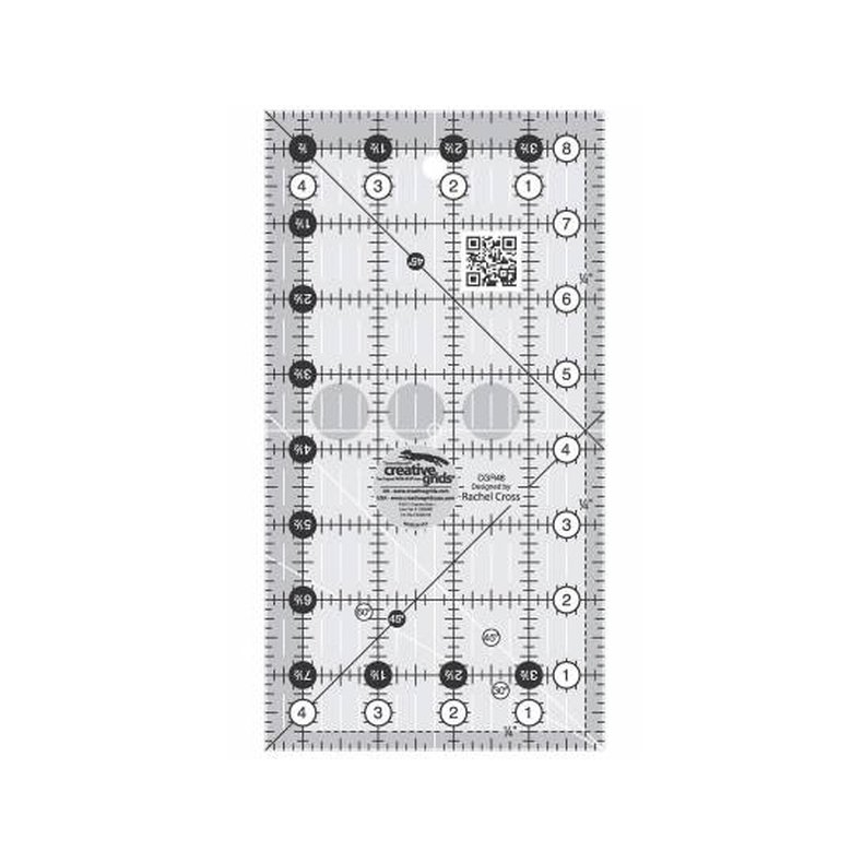 Patchworklineal - Rektangul�r 4� x 8� Inch