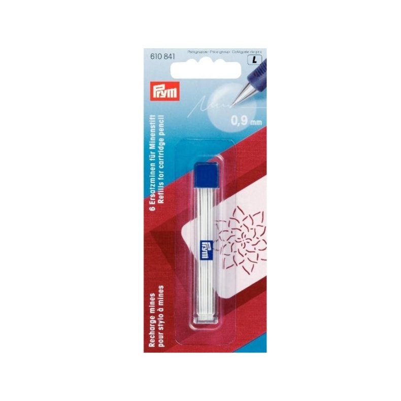 Prym Ekstra Fin Markeringspen Hvid Refill