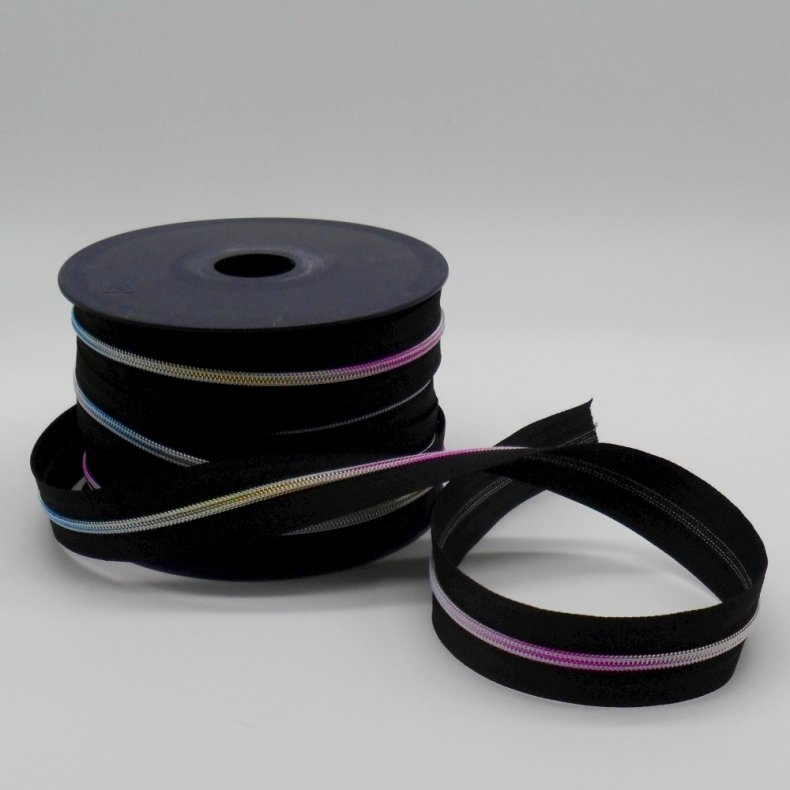 Spirallynl�s 4mm regnbue (25cm)