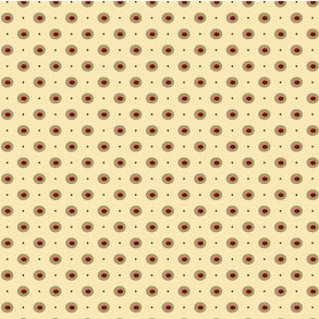 EQP Patchworkstof - Cotton candy - Ecru