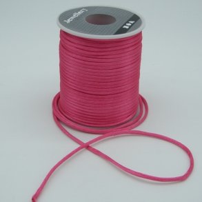 Satinsnor 2mm - Hot Pink