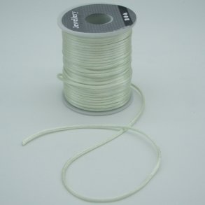 Satinsnor 2mm - Sart Gr�n