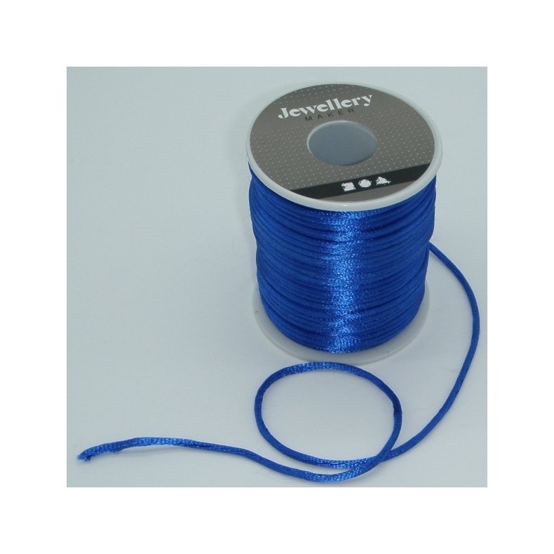 Satinsnor 2mm - Bl�