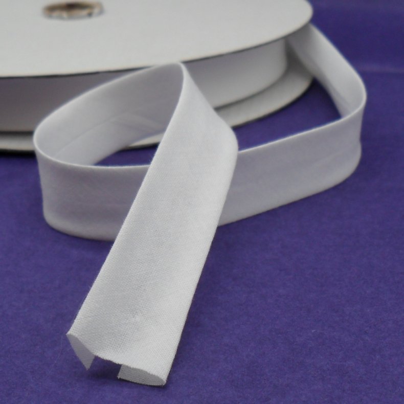 Skr�b�nd 20mm - Hvid