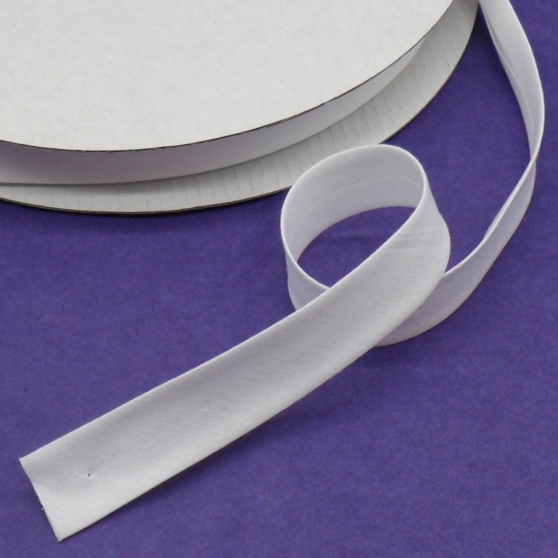 Skr�b�nd 20mm - Hvid