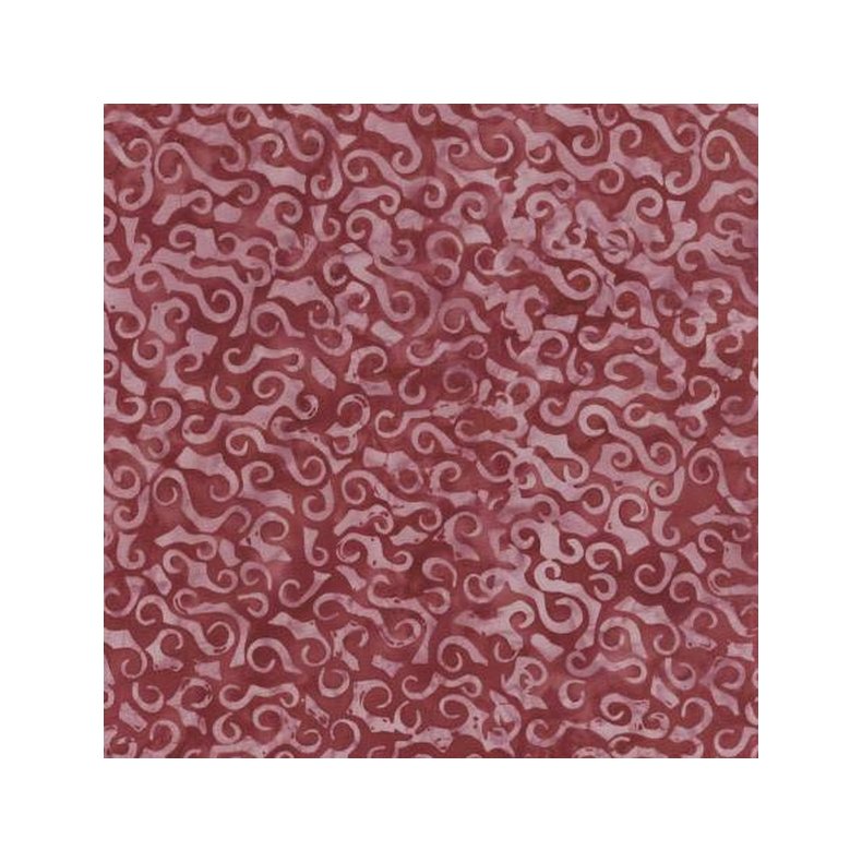 Batikstof - Lipstick 