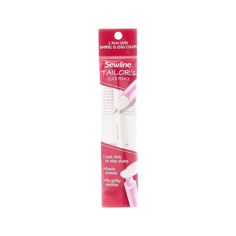 Stift blyant til stof 1,3mm - Hvid
