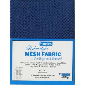 Mesh Stof til tasker - Blastoff Blue 18 x 54 inch