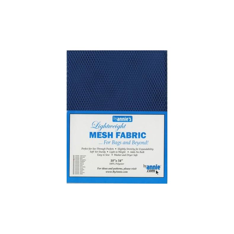 Mesh Stof til tasker - Blastoff Blue 18 x 54 inch