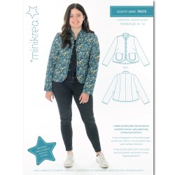 Sym�nster - Quiltet jakke str. 34-50