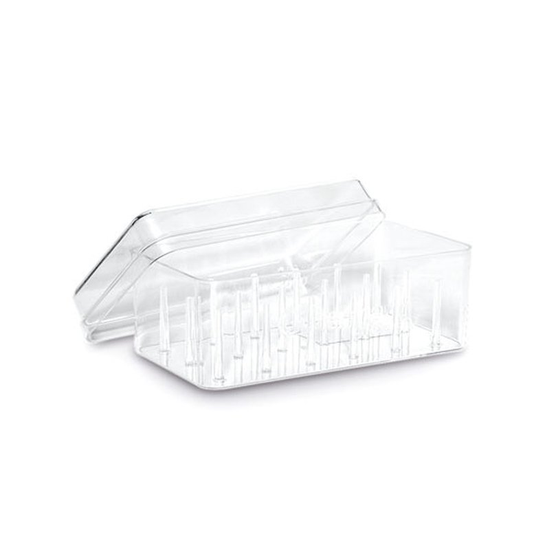 Sytr�dsboks til 18 spoler.