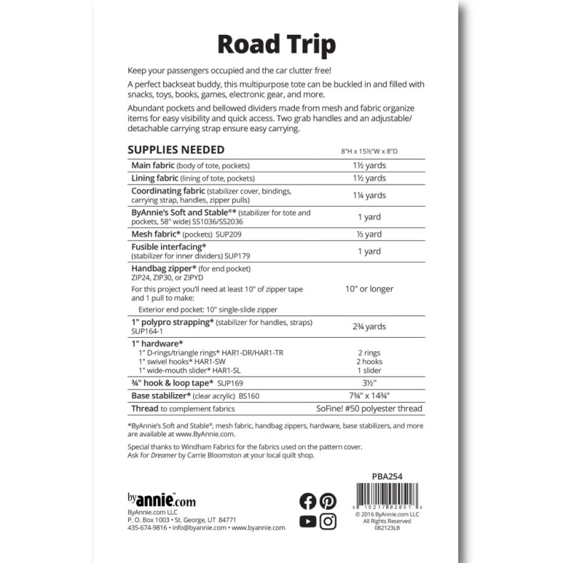 Taske sym�nster - ByAnnie - Road Trip
