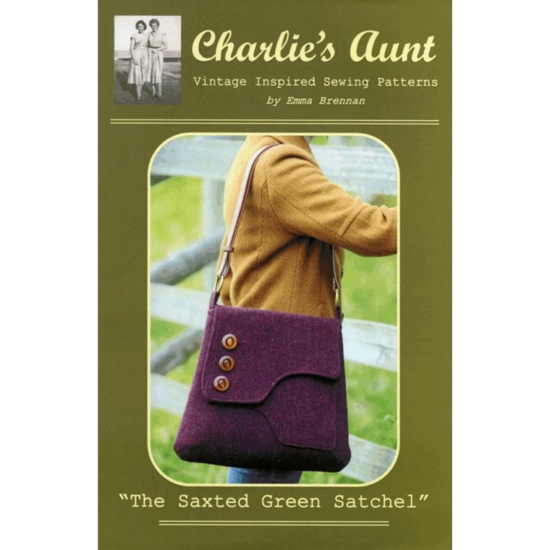 Taske sym�nster - The saxted green satchel