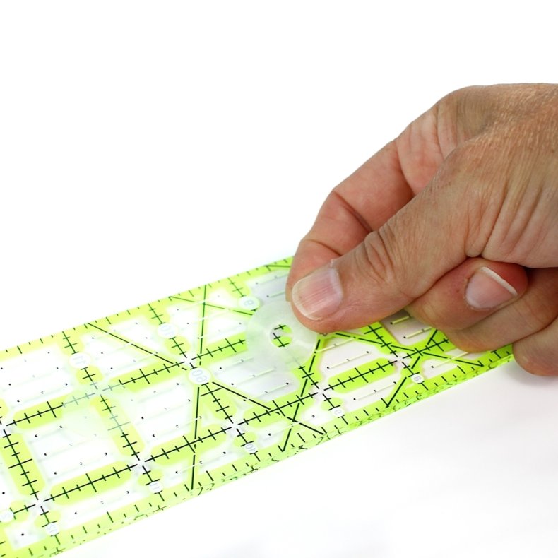 Grip Dots - Skridsikre silikone puder til linealer