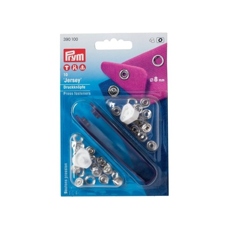 Trykknap 8mm - Med V�rkt�j