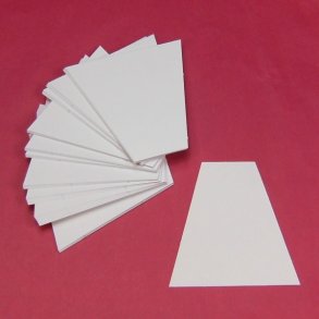 Patchwork pap - Fingerb�l 7 x 7 x 3cm - 100stk