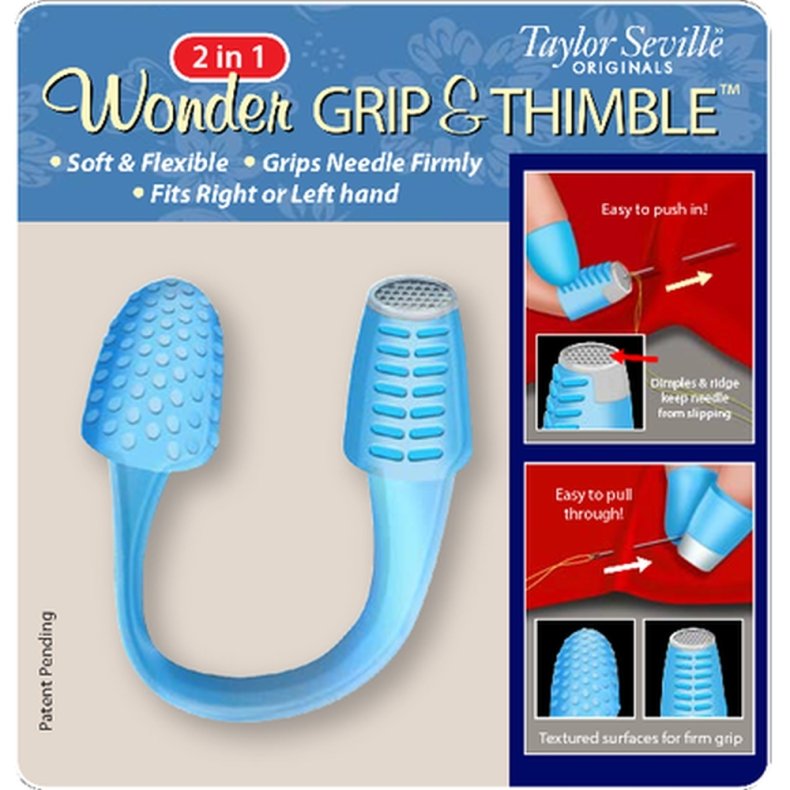 Wonder grip & Thimble - Dobbelt fingerb�l
