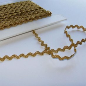 Pynteb�nd - Zig Zag Lidse Guld