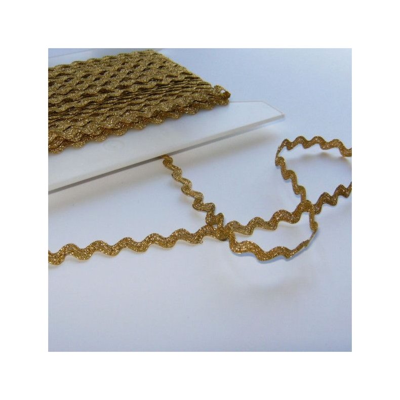 Pynteb�nd - Zig Zag Lidse Guld