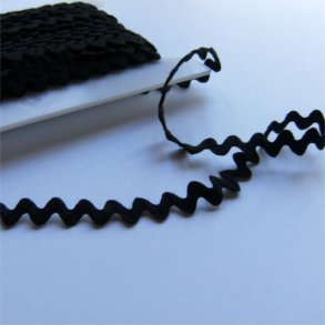 Pynteb�nd - Zig Zag Lidse Sort